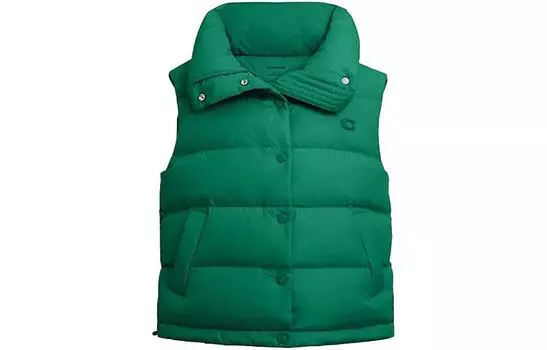 COACH Женские жилеты, цвет Green