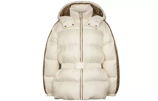 COACH Женский пуховик, цвет Beige