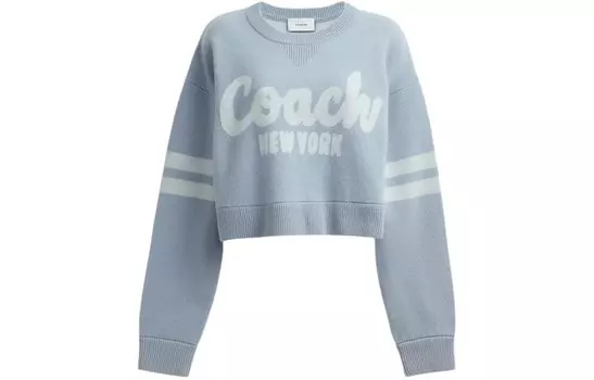 COACH Женский свитер, цвет Blue