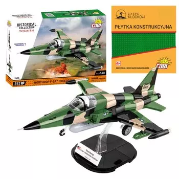 COBI 2425 BLOCKS Northrop F-5A Freedom Fighter HC VIETNAM WAR 352 El. + ТАРЕЛКА