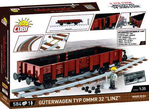 COBI, Trains Guterwagen Typ Ommr 32 Linz, 6285