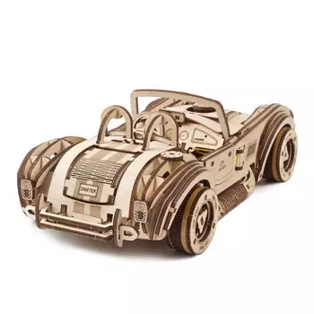 Cobra Drift Racing Car 3D механическая модель Ugears