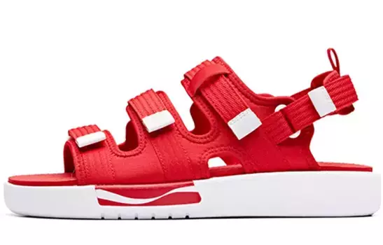 Coca-cola X Beach Sandals Men Red/White Anta