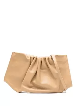 Coccinelle клатч Drap, нейтральный цвет