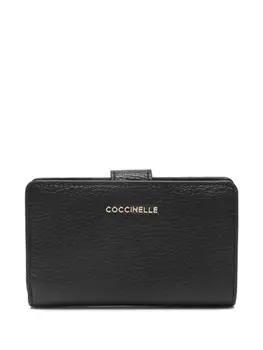 Coccinelle кошелек Metallic Soft, черный