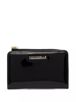 Coccinelle кошелек с логотипом, черный
