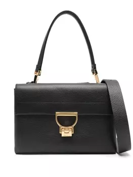 Coccinelle кожаная сумка через плечо Arlettis, черный