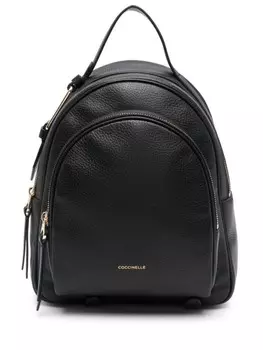 Coccinelle рюкзак Gleen среднего размера, черный