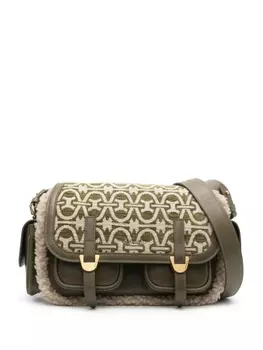 Coccinelle сумка через плечо Campus среднего размера, зеленый