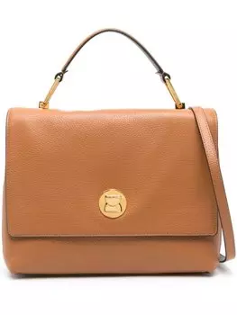 Coccinelle сумка-тоут среднего размера, коричневый