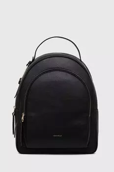 COCCINELLEMALORY кожаный рюкзак, черный