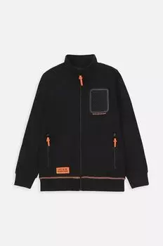 Coccodrillo Детская хлопковая толстовка, черный