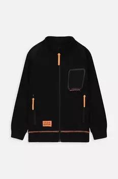 Coccodrillo Детская хлопковая толстовка, черный