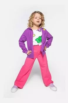 Coccodrillo Детские спортивные штаны, розовый