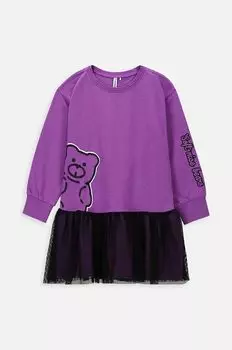 Coccodrillo Детское платье, фиолетовый