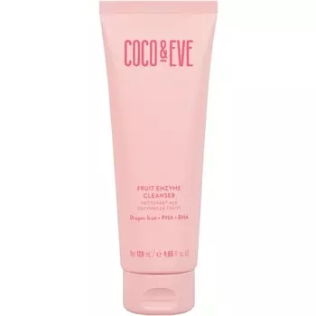 Coco & Eve Fruit Enzyme Cleanser Нежное очищающее средство на водной основе для сияющего цвета лица 4,06 жидких унций, 120 мл