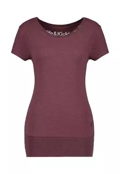 CocoAK Футболка ALIFE AND KICKIN, цвет Dark Cherry Melange