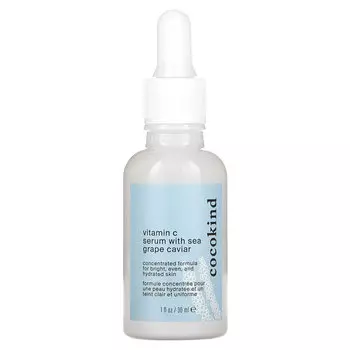 Cocokind, Сыворотка с витамином C и морской виноградной икрой, 30 мл (1 жидк. Унция)