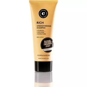 Cocunat Насыщенный шампунь для сухих, вьющихся, поврежденных или окрашенных волос 200 мл