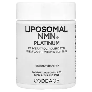 Codeage, Liposomal NMN Platinum, 90 растительных капсул