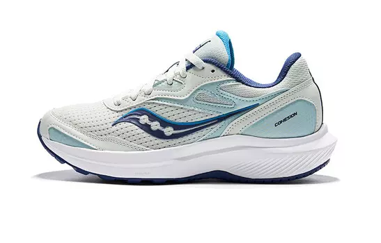 Cohesion Кроссовки Cohesion 16 женские с низким верхом серые/синие Saucony