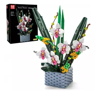 COIL Блоки цветов, букет орхидей в горшке 1158 шт.