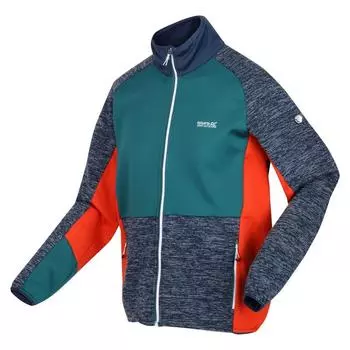Coladane IV мужская прогулочная флисовая куртка с молнией во всю длину REGATTA, цвет blau