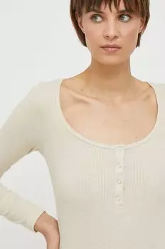 Colby из смесового льна с длинными рукавами Pepe Jeans, бежевый