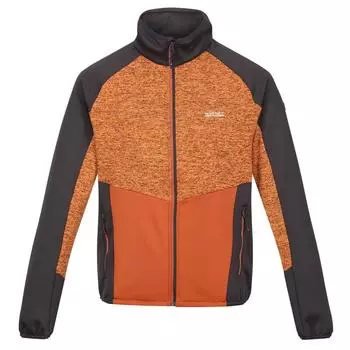 Coldane V мужская прогулочная флисовая куртка с молнией во всю длину REGATTA, цвет orange