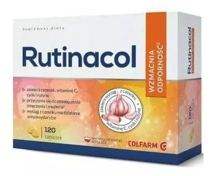 Colfarm, БАД Рутинакол, 120 таблеток