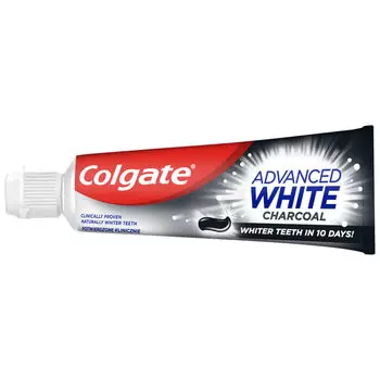 Colgate Advanced White зубная паста с активированным углем, 100 мл