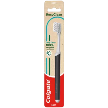 Colgate Recyclean Adult зубная щетка мягкая, 1 шт.