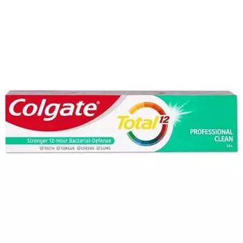 Colgate Зубная паста Total Professional Clean Gel 80 г, White