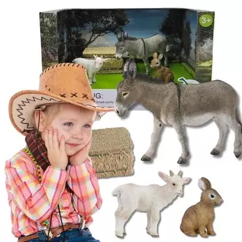 Collecta, Коллекционная фигурка, Набор «Деревенские животные», «Сельскохозяйственные животные», кат. № 66937.