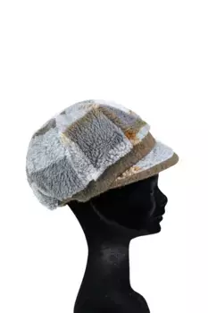 COLLEZIONE ALESSANDRO Фуражка "Шотландка", серый