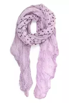 COLLEZIONE ALESSANDRO модный шарф "Олина" с модным принтом, цвет Flieder