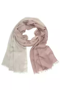COLLEZIONE ALESSANDRO модный шарф "Uluru", в различных бежево-розовых тонах, бежевый