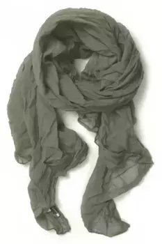 COLLEZIONE ALESSANDRO модный шарф "Уни", летний, легкий и свободный, серый