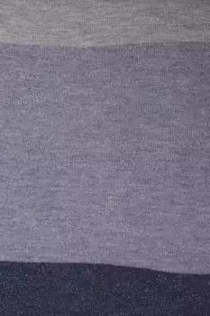 COLLEZIONE ALESSANDRO Петля "Bianca" из блестящей пряжи, джинсовый