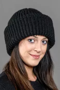 COLLEZIONE ALESSANDRO шапка-ушанка "Softy II", черный