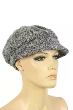 COLLEZIONE ALESSANDRO "Вязаная" фуражка, черный