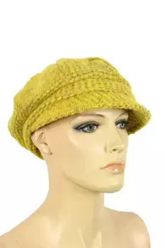 COLLEZIONE ALESSANDRO "Вязаная" фуражка, цвет Senf