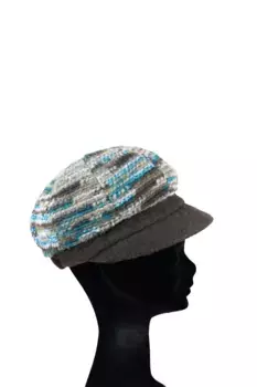 COLLEZIONE ALESSANDRO вязаная шапка "Хельсинки", цвет Petrol