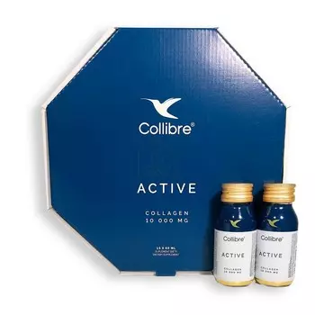 Collibre Collagen Active Shot, Биологически активная добавка, 15 x 60 мл Inna Marka