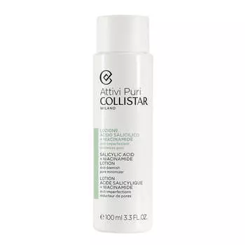 Collistar Attivi Puri Salicylic Acid + Niacinamide Lotion жидкий с салициловой кислотой и ниацинамидом 100мл