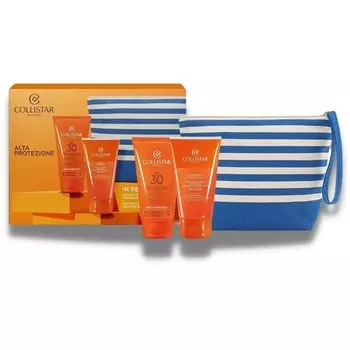 Collistar Kit Sun '23 Молочный спрей SPF20 200 мл+Душ 150 мл+Мешочек