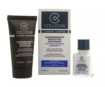 Collistar, Men's Line, суперувлажняющий крем на день, 50 мл
