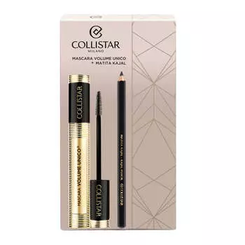 Collistar Набор Volume Unico Mascara Mascara Black 13ml + Kajal Pencil Eyeliner Black 1.2ml