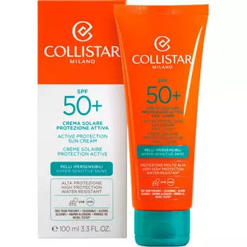 Collistar Омолаживающий солнцезащитный крем Active Protection Sun Cream SPF50+ 100 мл