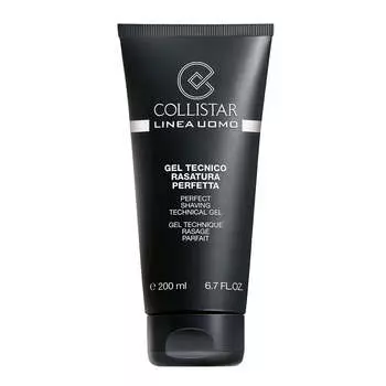 Collistar Perfect Shaving Technical Gel технический гель "Идеальное бритье" 200мл